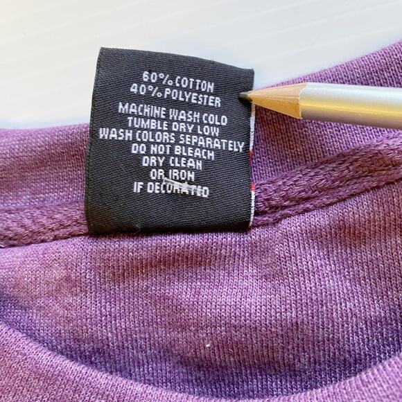 Mackinac Island Crewneck Large Purple Outfitter Trading Co Athleisure - Picture 5 of 6
